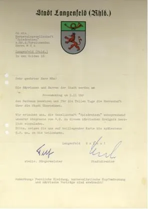 Einladung